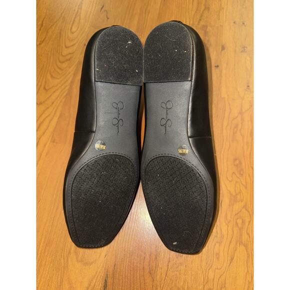 Jessica Simpson Mandalaye Elastic Criss-cross Ankle Strap Ballet Flats Sz: 8.5 - Picture 3 of 4